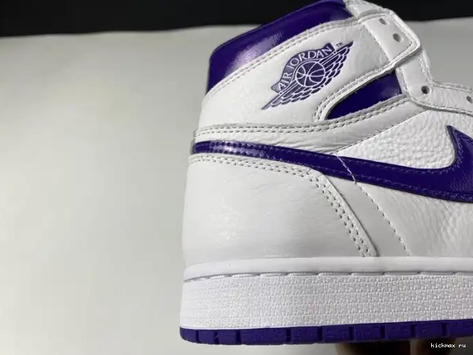 Rep Kickmax PURPLE AIR RETRO HIGH JORDAN CD0461-151 COURT 1 0507